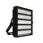 Ledvance LED Valonheitin Eco High Power Musta 500W 67500lm 90D - 857 Päivänvalo Valkoinen | IP65 - Symmetrinen