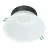 Philips LED Alasvalo Coreline DN142B Aluminium Valkoinen 19.2W 2300lm 60D - 830 Lämmin Valkoinen | Odetnij 200mm - IP54 - Valkoinen Heijastin