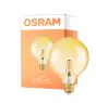 Osram Vintage 1906 LED E27 Globe Filament Kulta 125mm 2.8W 200lm - 824 Erittäin Lämmin Valkoinen | Korvaa 25W