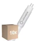 Monipakkaus 10x Ledvance LED Putki T5 AC Mains P Mains (AC) High Efficiency 11W 1700lm - 865 Päivänvalo Valkoinen | 85cm - Korvaa 21W