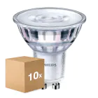 Monipakkaus 10x Philips Corepro LED Kohdevalaisin GU10 PAR16 3.5W 265lm 36D - 830 Lämmin Valkoinen | Korvaa 35W