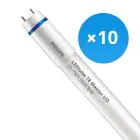 Monipakkaus 10x Philips LED Putki T8 MASTER (EM/Mains) Ultra Output 21.7W 3700lm - 840 Kylmä Valkoinen | 150cm - Korvaa 58W